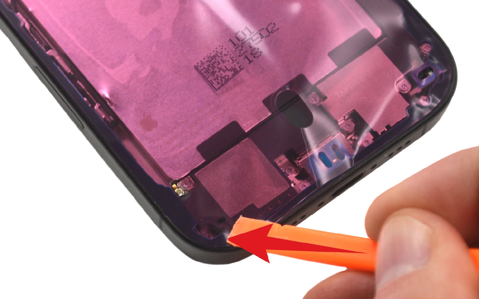 Comment changer la vitre arrière complète sur iPhone 16 Pro photo 3