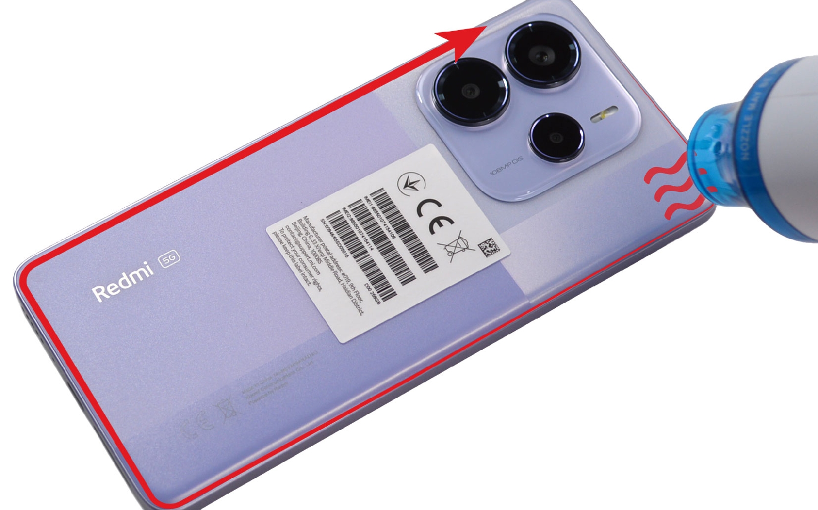 Guide de réparation sur Redmi Note 14 (5G) photo 3