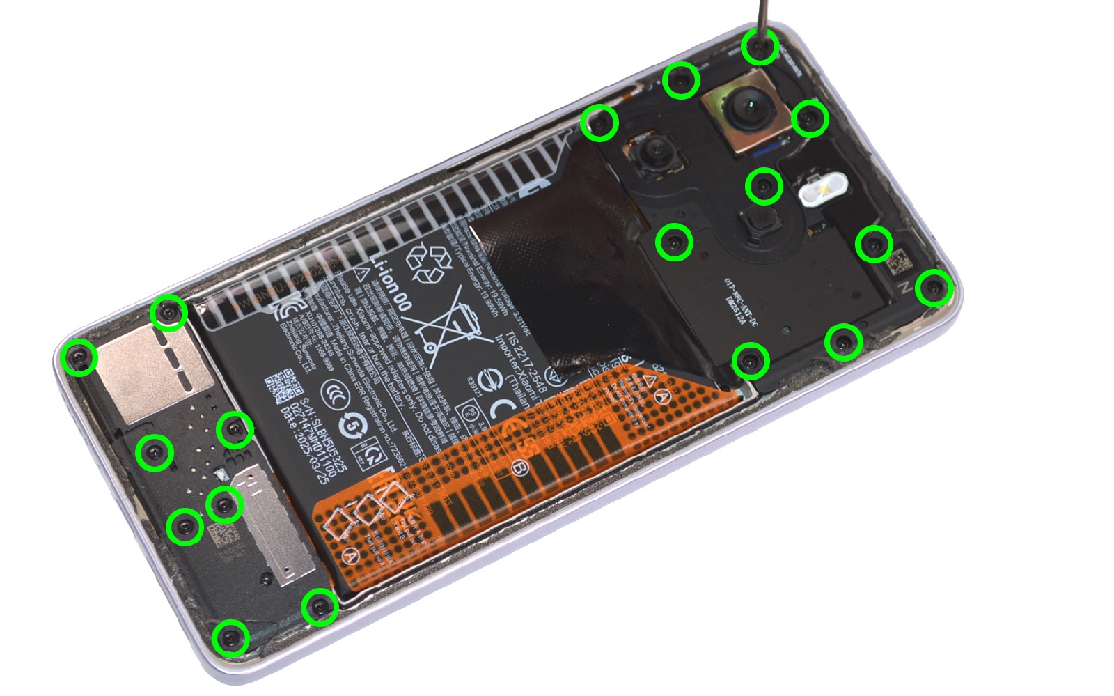 Comment changer le connecteur de charge  sur Redmi Note 14 (5G) photo 1