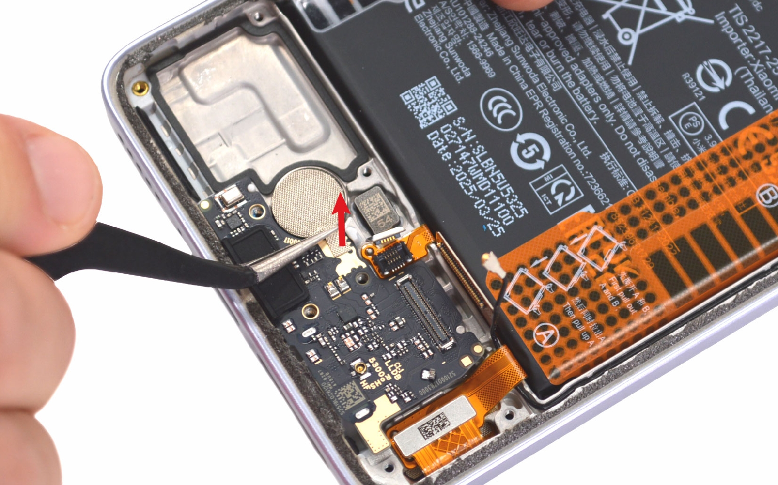 Comment changer le connecteur de charge  sur Redmi Note 14 (5G) photo 1