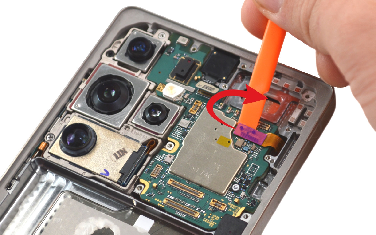 Guide de réparation sur Galaxy S25 Ultra photo 2