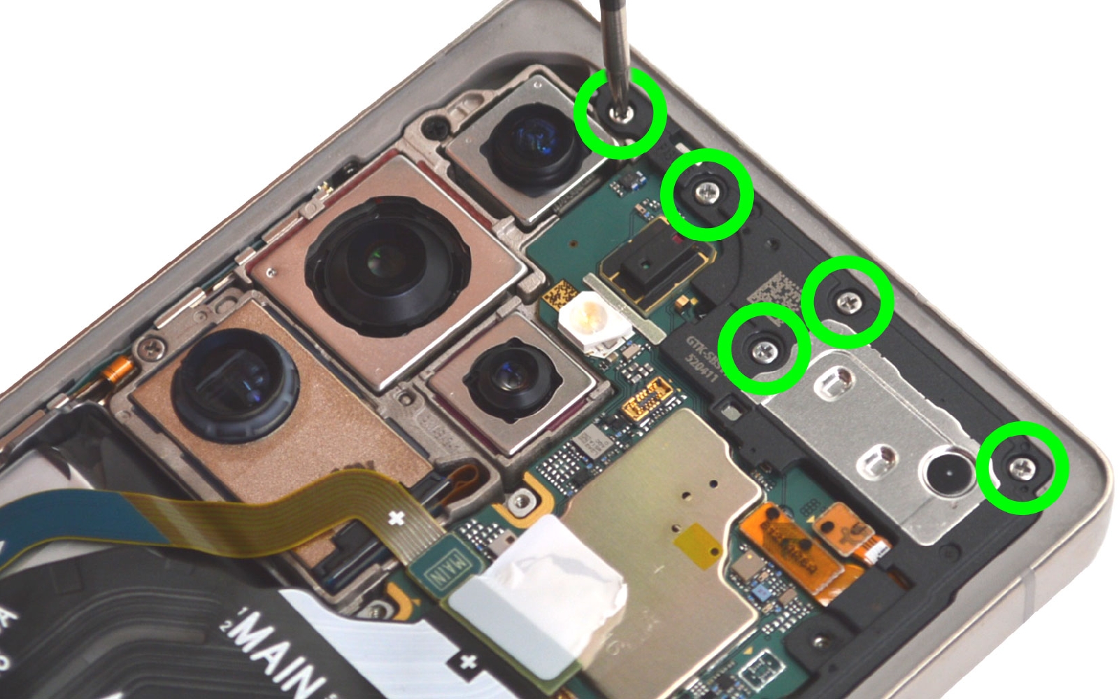 Comment changer l'écran seul sur Galaxy S25 Ultra photo 1