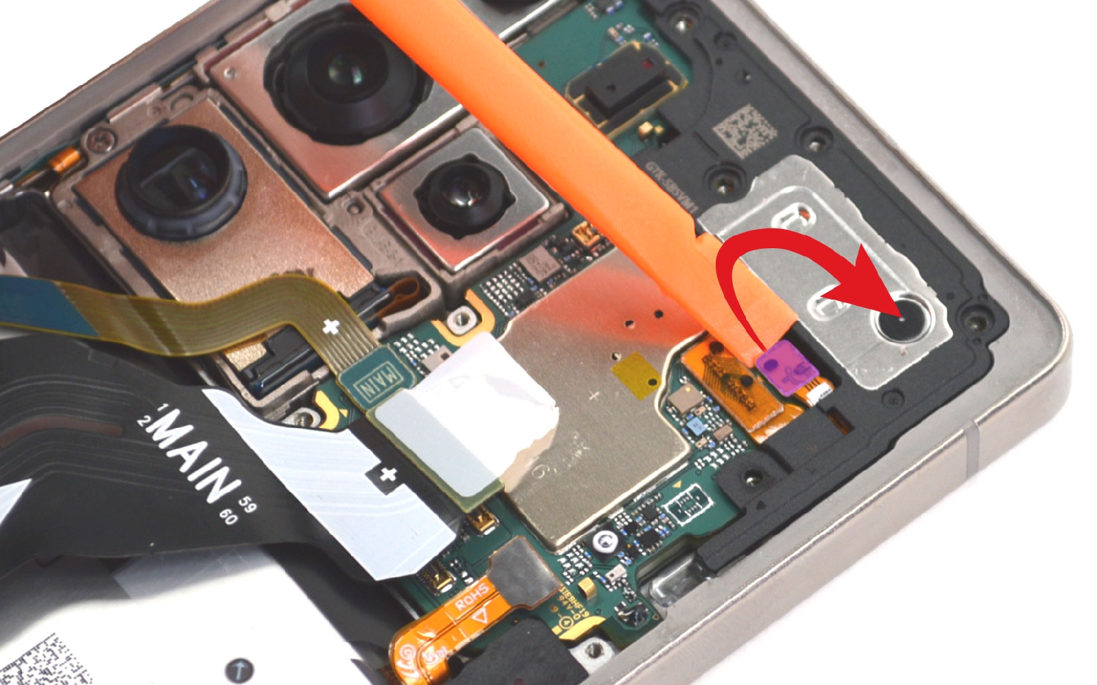 Comment changer l'écran seul sur Galaxy S25 Ultra photo 2