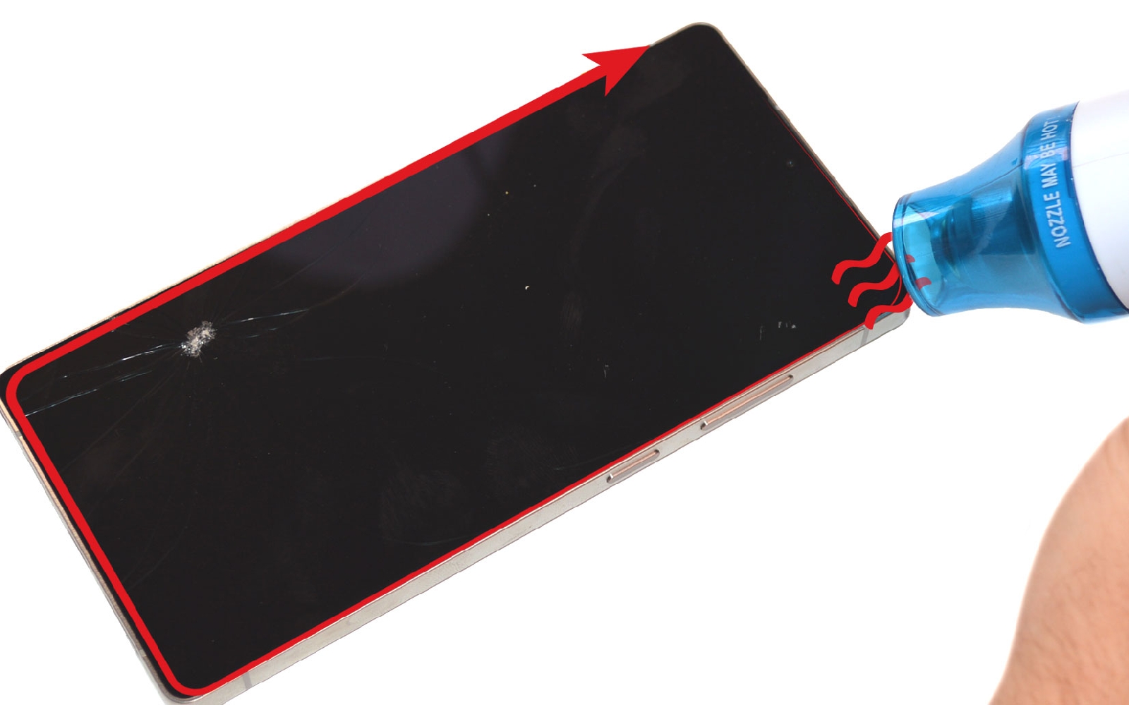 Comment changer l'écran seul sur Galaxy S25 Ultra photo 2