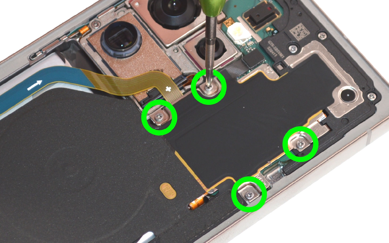 Comment changer l'écran seul sur Galaxy S25 Ultra photo 1