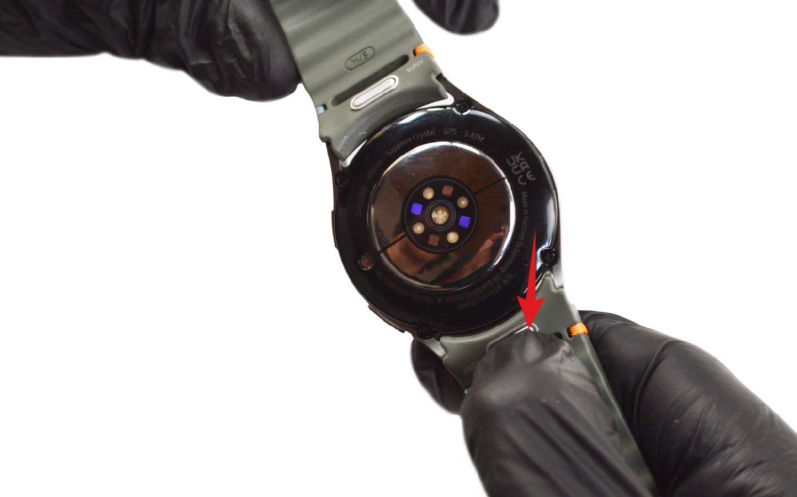 Comment changer le bloc écran sur Galaxy Watch Serie 7 photo 2