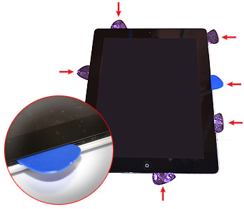 Changement de vitre tactile sur iPad 4 photo 1