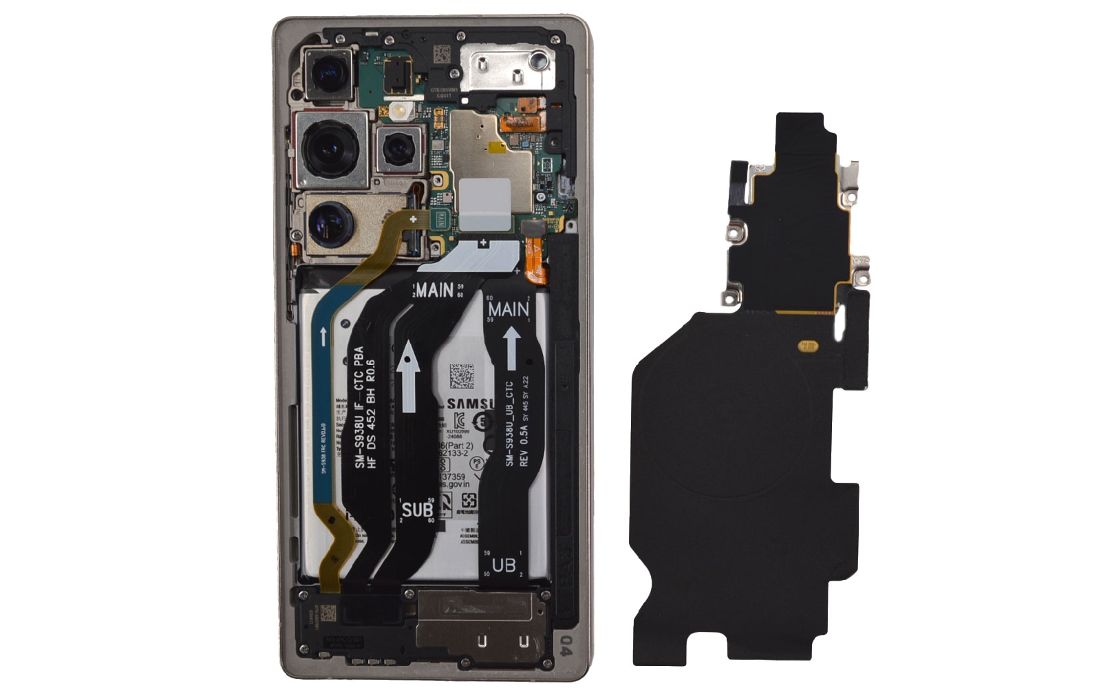 Comment changer la batterie sur Galaxy S25 Ultra photo 3