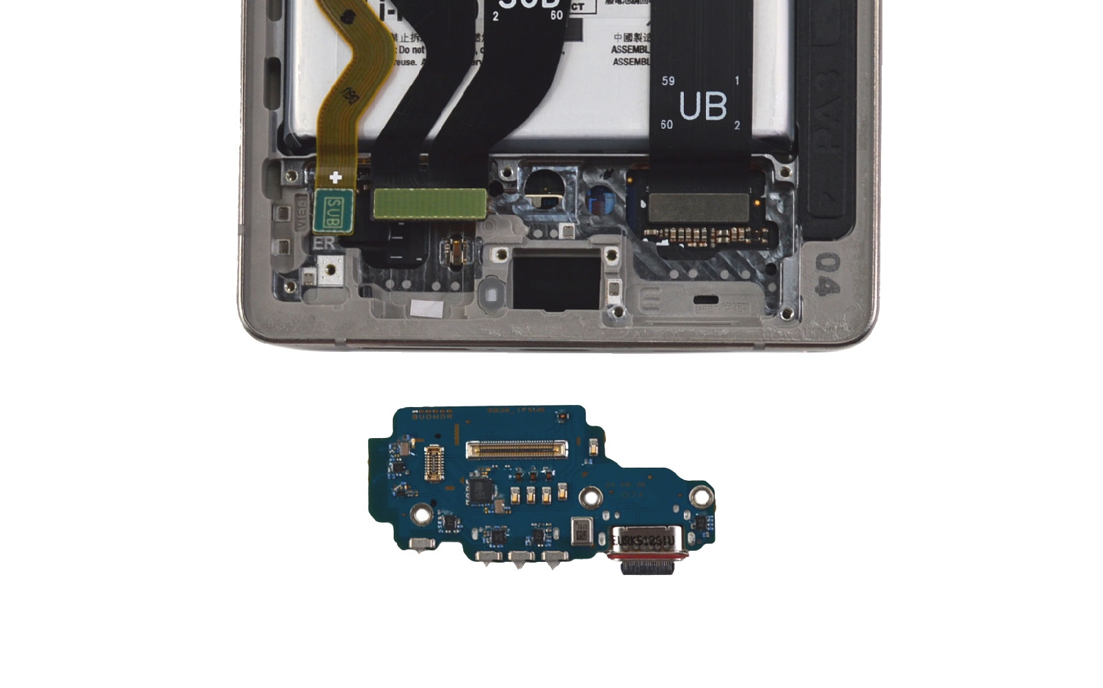 Comment changer le connecteur de charge  sur Galaxy S25 Ultra photo 4