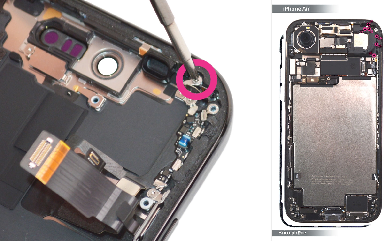 Guide de réparation sur iPhone Air photo 1