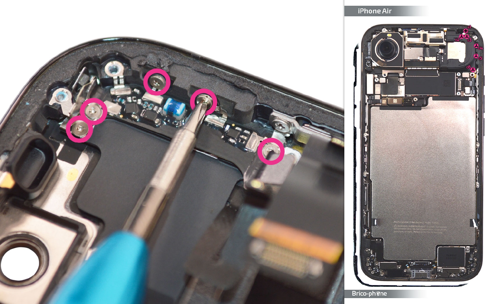 Guide de réparation sur iPhone Air photo 2