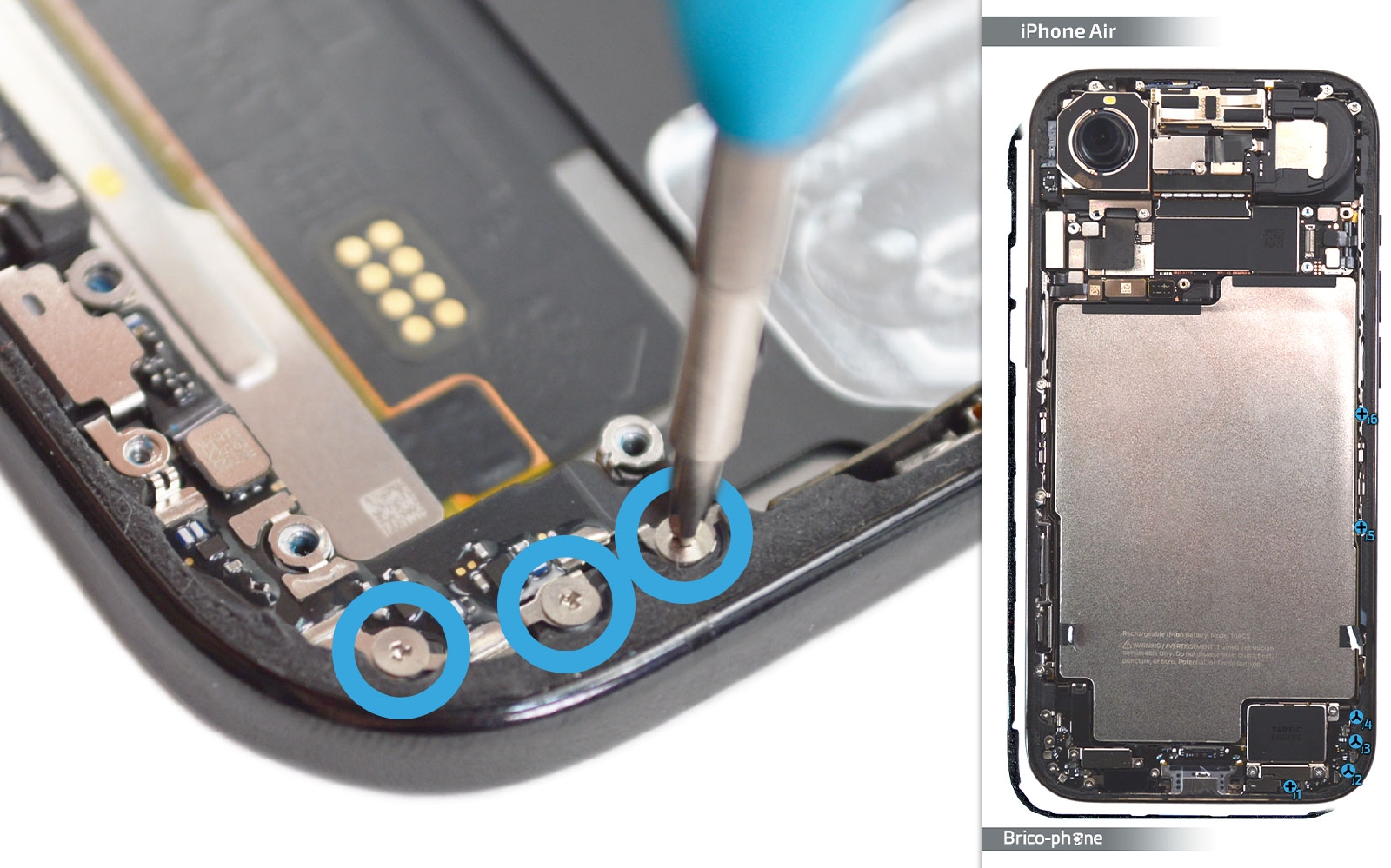Guide de réparation sur iPhone Air photo 1