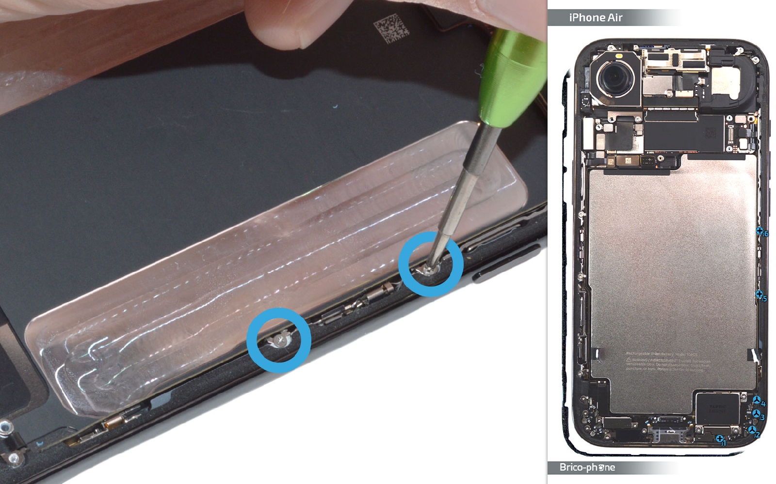 Guide de réparation sur iPhone Air photo 2