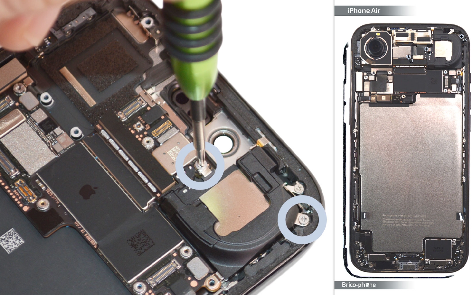 Guide de réparation sur iPhone Air photo 1