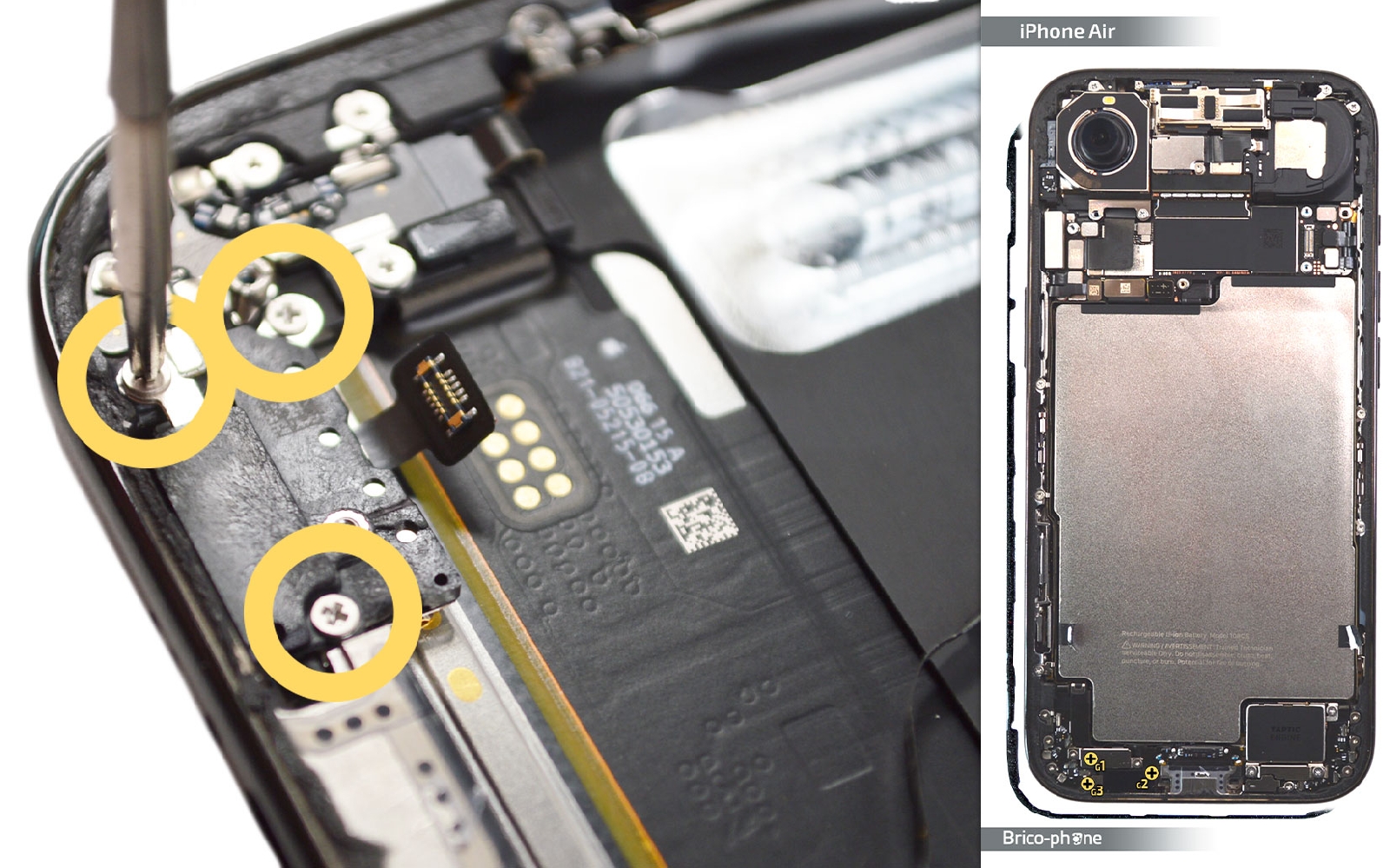 Guide de réparation sur iPhone Air photo 1
