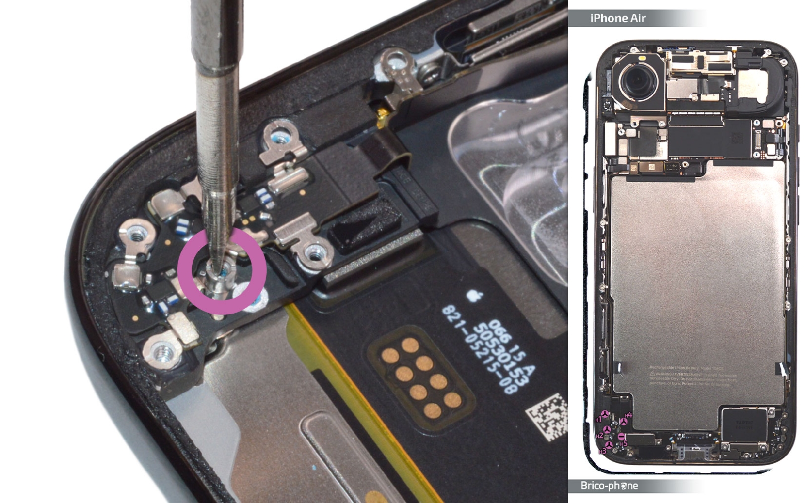 Guide de réparation sur iPhone Air photo 2