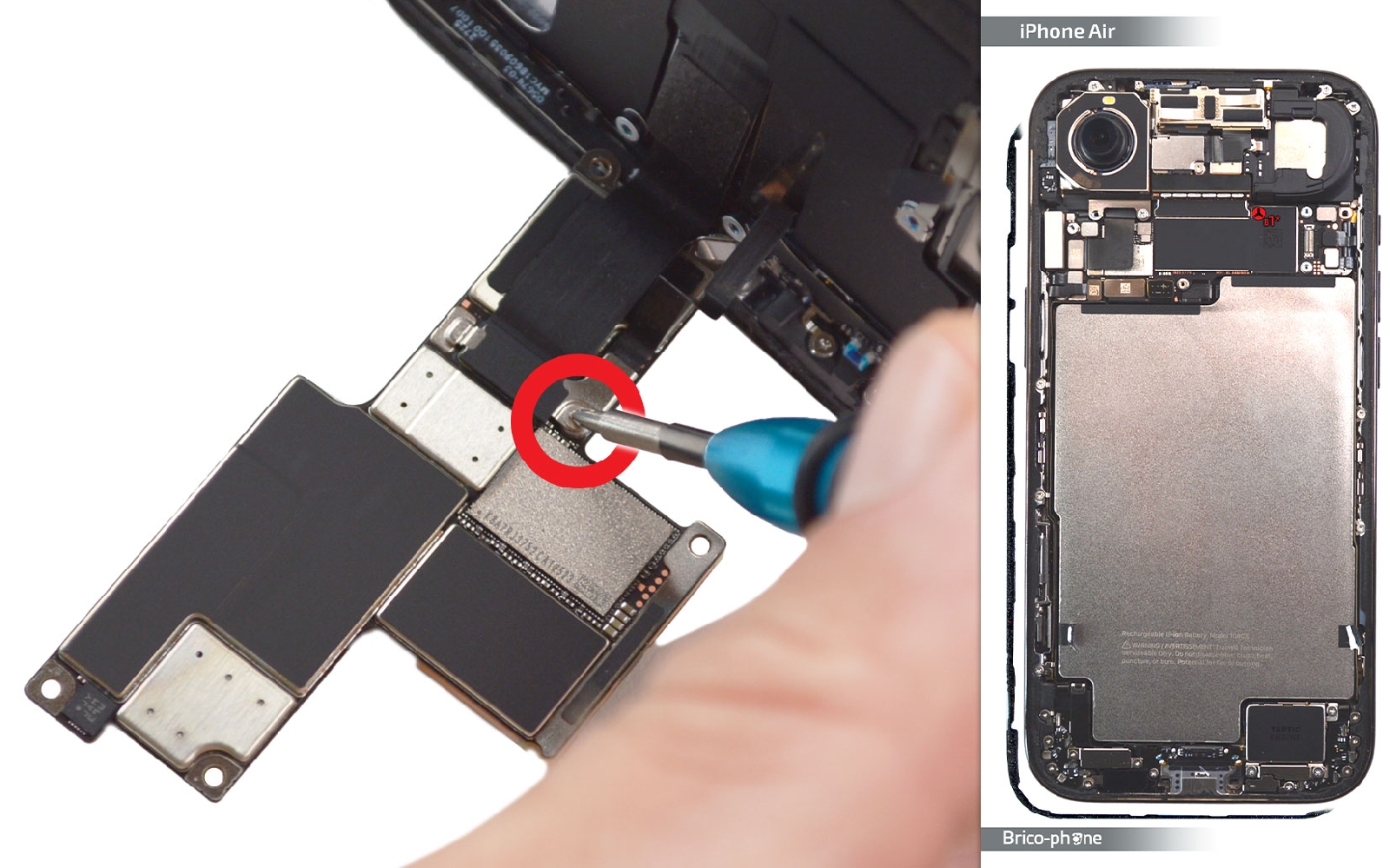 Guide de réparation sur iPhone Air photo 1