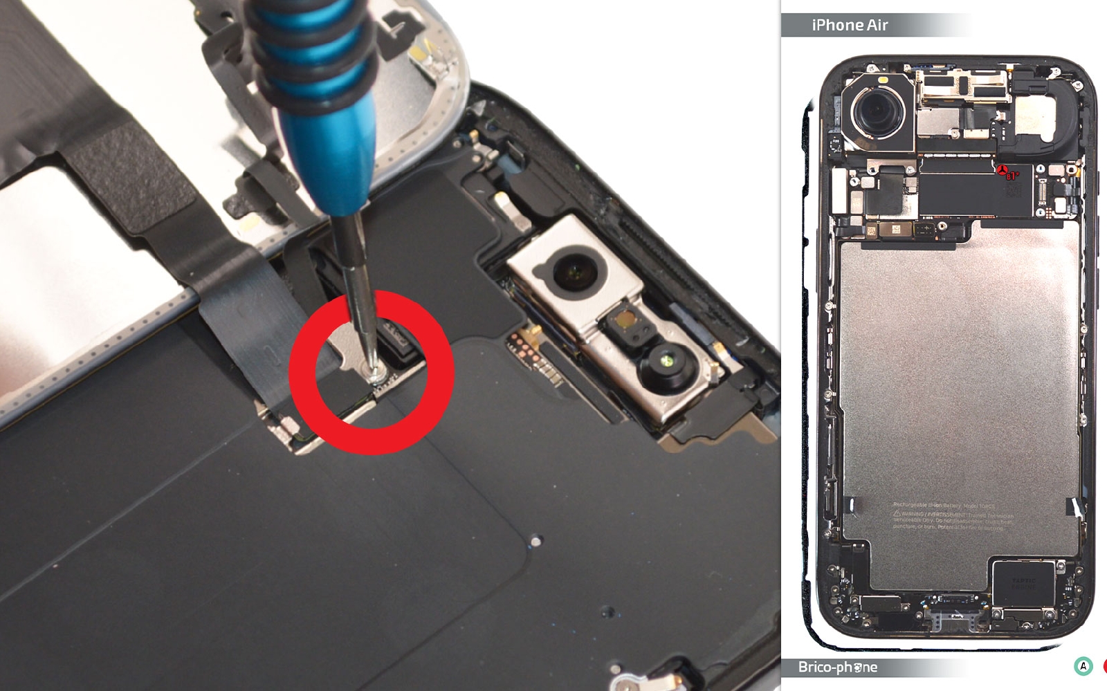 Comment changer l'écran sur iPhone Air photo 1