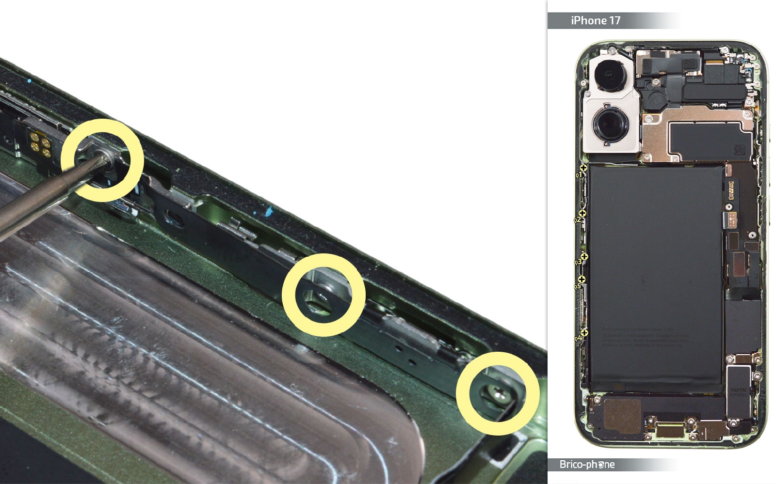 Guide de réparation sur iPhone 17 photo 3
