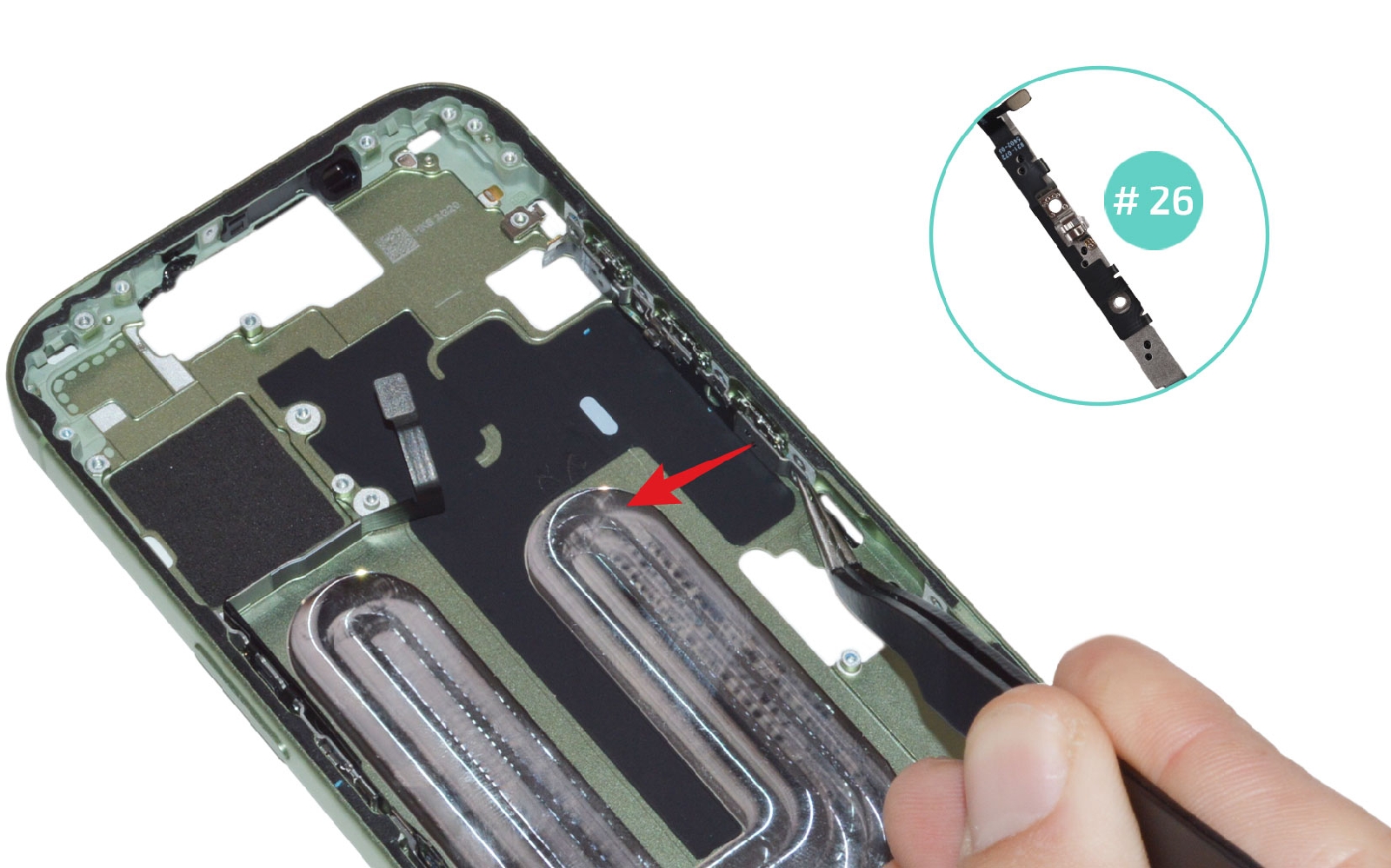 Guide de réparation sur iPhone 17 photo 3