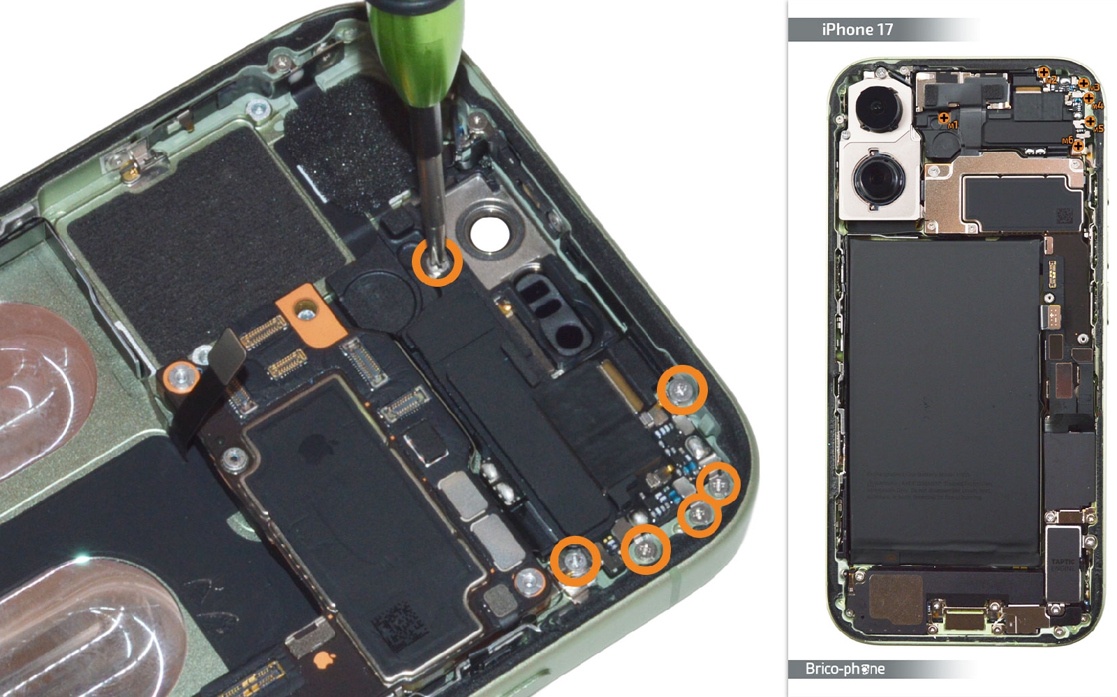 Guide de réparation sur iPhone 17 photo 1