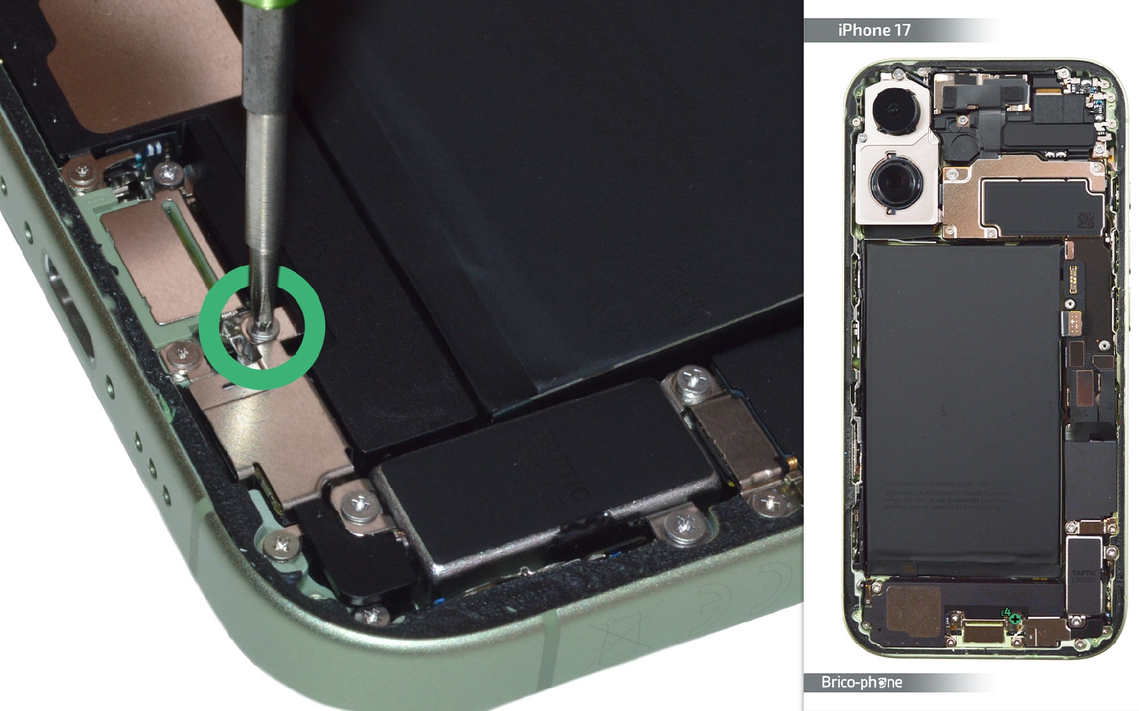 Comment changer la batterie sur iPhone 17 photo 3