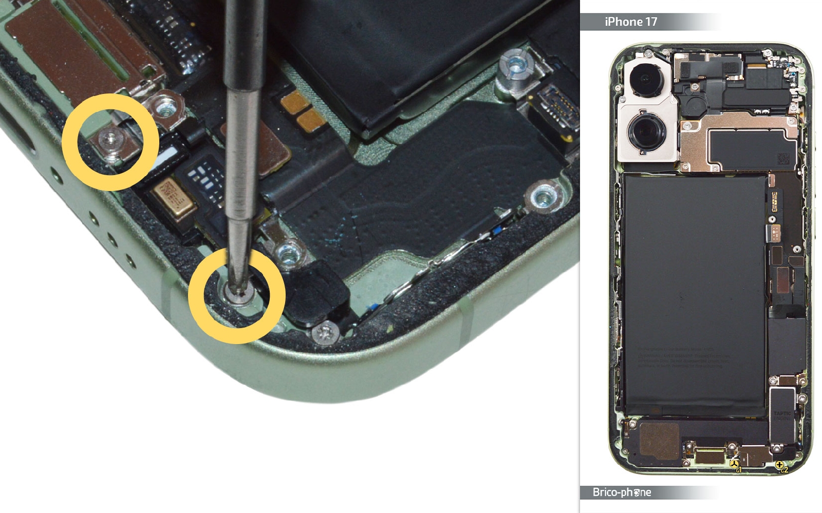 Comment changer le connecteur de charge  sur iPhone 17 photo 1