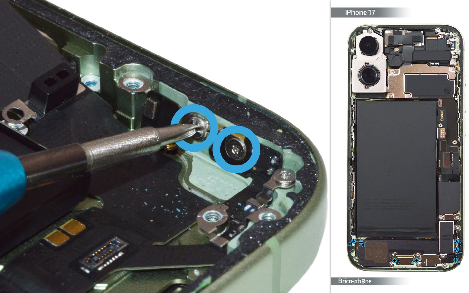 Comment changer le connecteur de charge  sur iPhone 17 photo 2