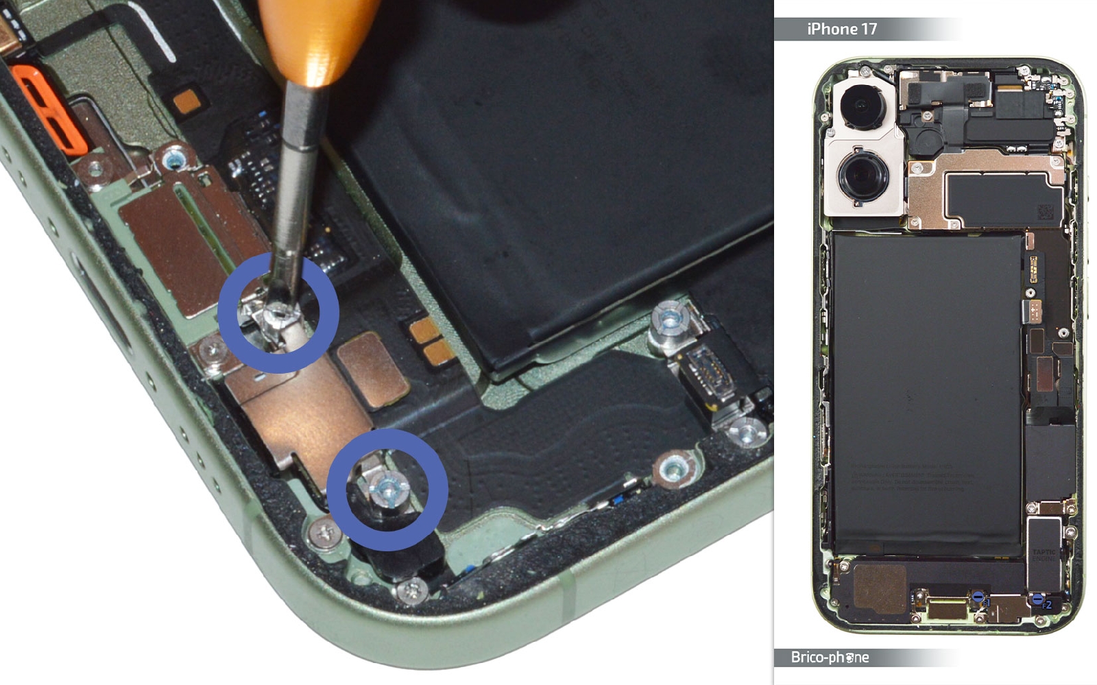 Comment changer le connecteur de charge  sur iPhone 17 photo 1