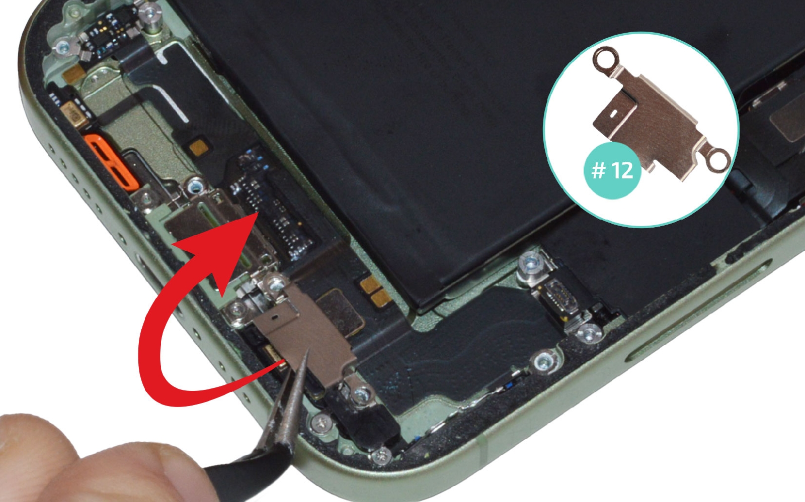 Comment changer le connecteur de charge  sur iPhone 17 photo 2