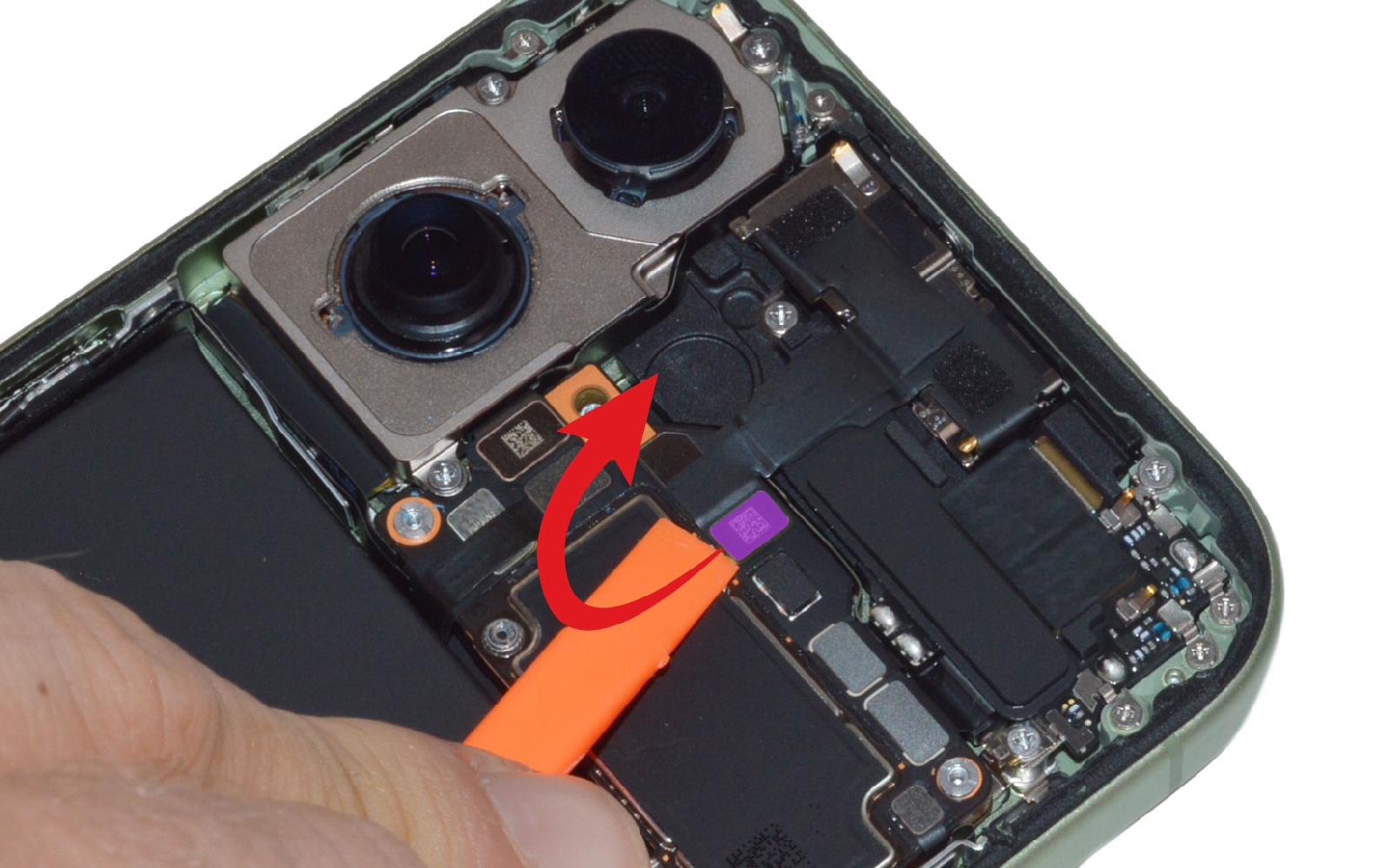 Comment changer le haut-parleur interne sur iPhone 17 photo 1