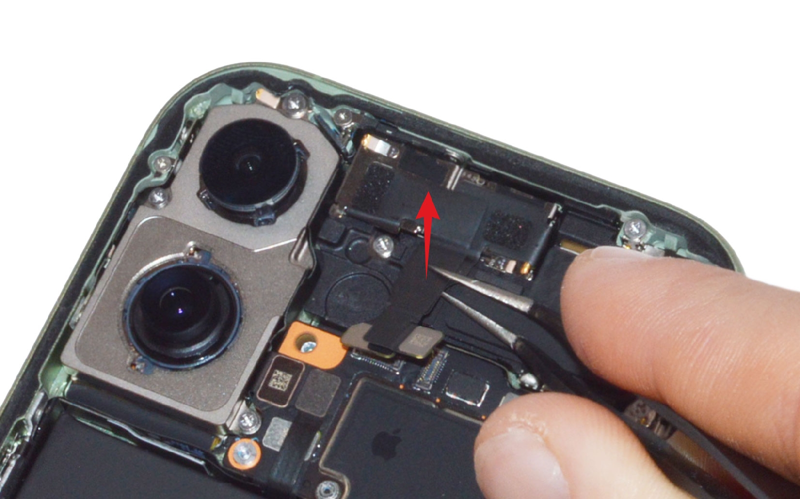 Comment changer le haut-parleur interne sur iPhone 17 photo 3