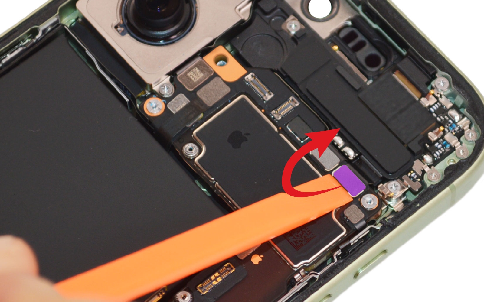 Comment changer le haut-parleur interne sur iPhone 17 photo 1