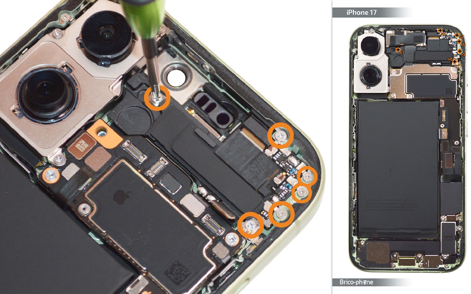 Comment changer le haut-parleur interne sur iPhone 17 photo 2