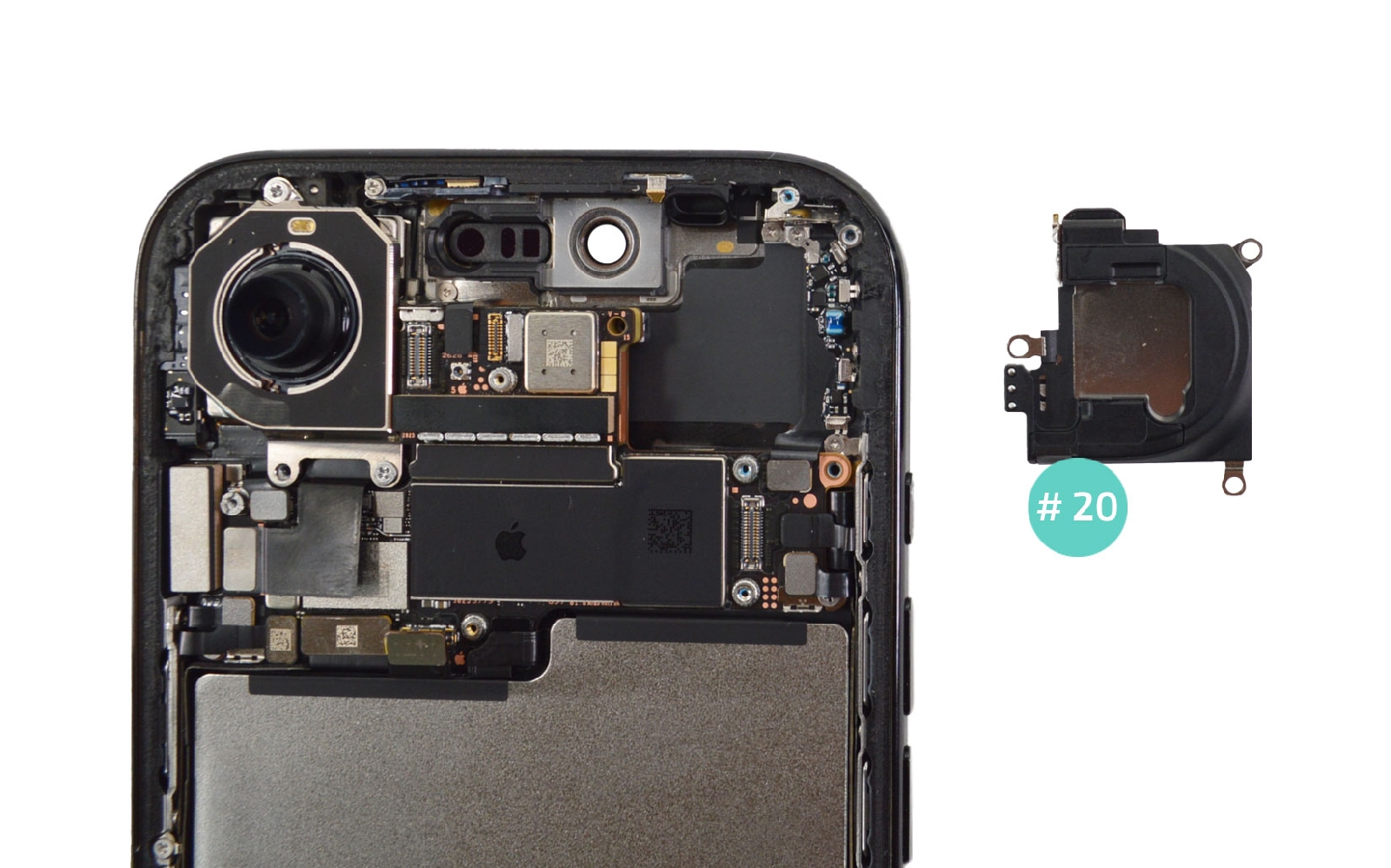 Comment changer le haut-parleur interne sur iPhone Air photo 3