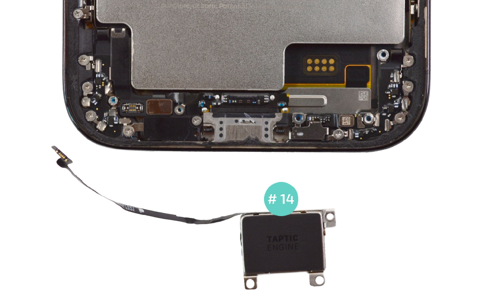 Taptic Engine sur iPhone Air photo 3