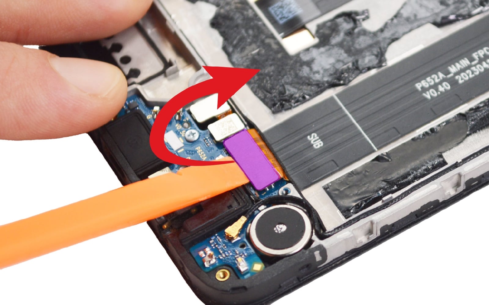 Guide de réparation sur Moto G84 photo 1