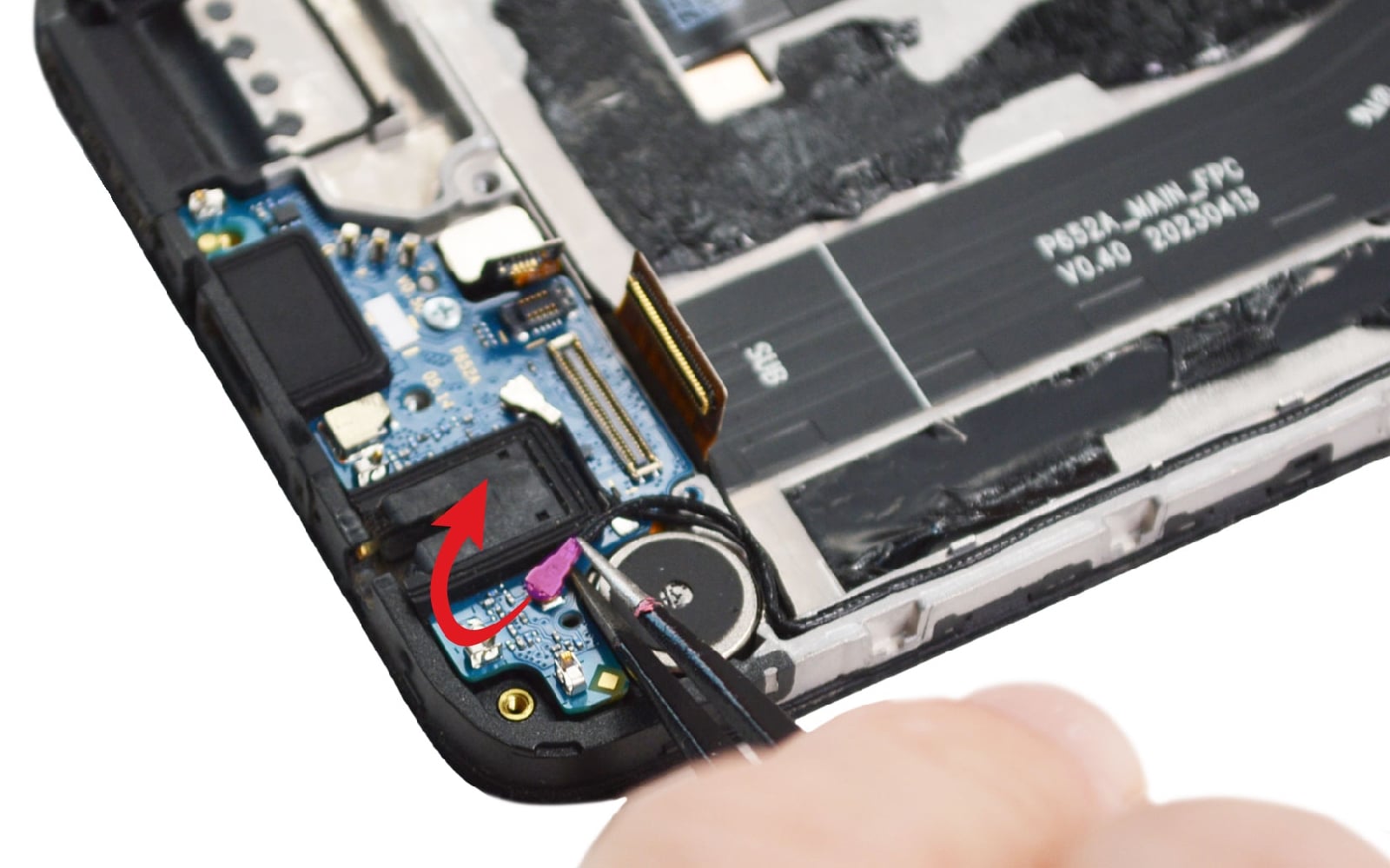 Guide de réparation sur Moto G84 photo 3