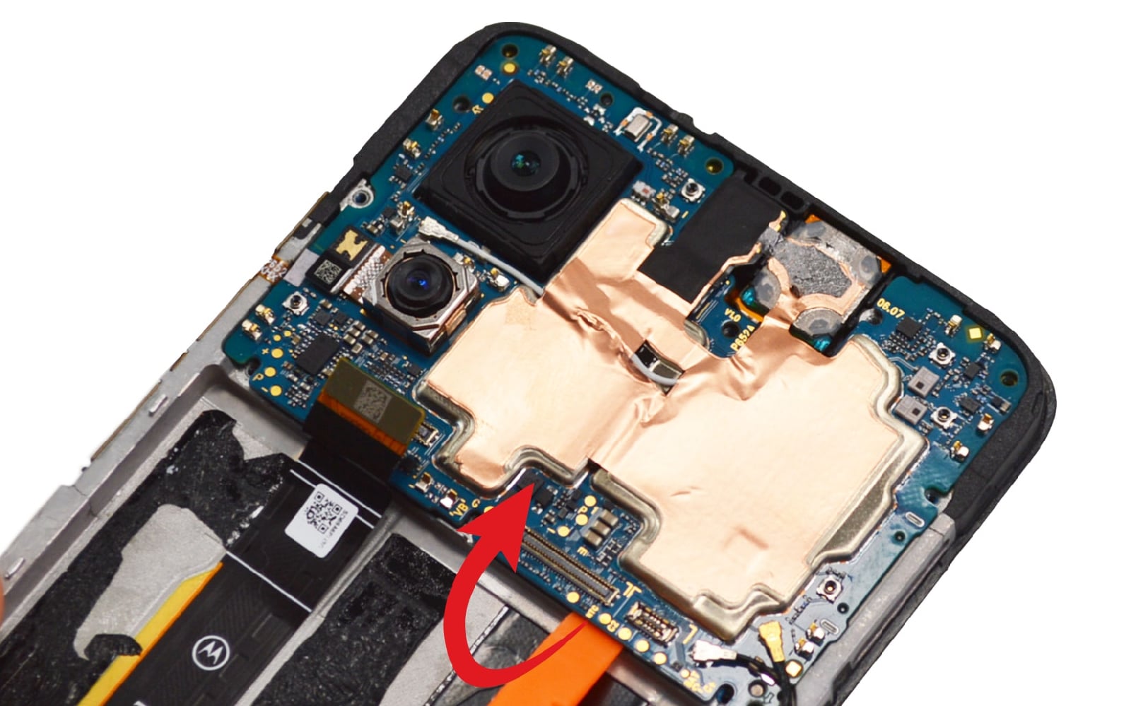 Guide de réparation sur Moto G84 photo 2