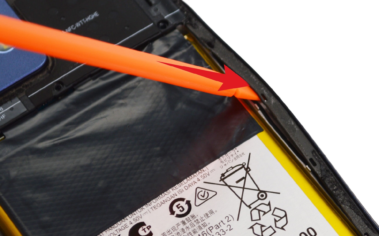 Comment remplacer le bloc écran sur Moto G84 photo 1