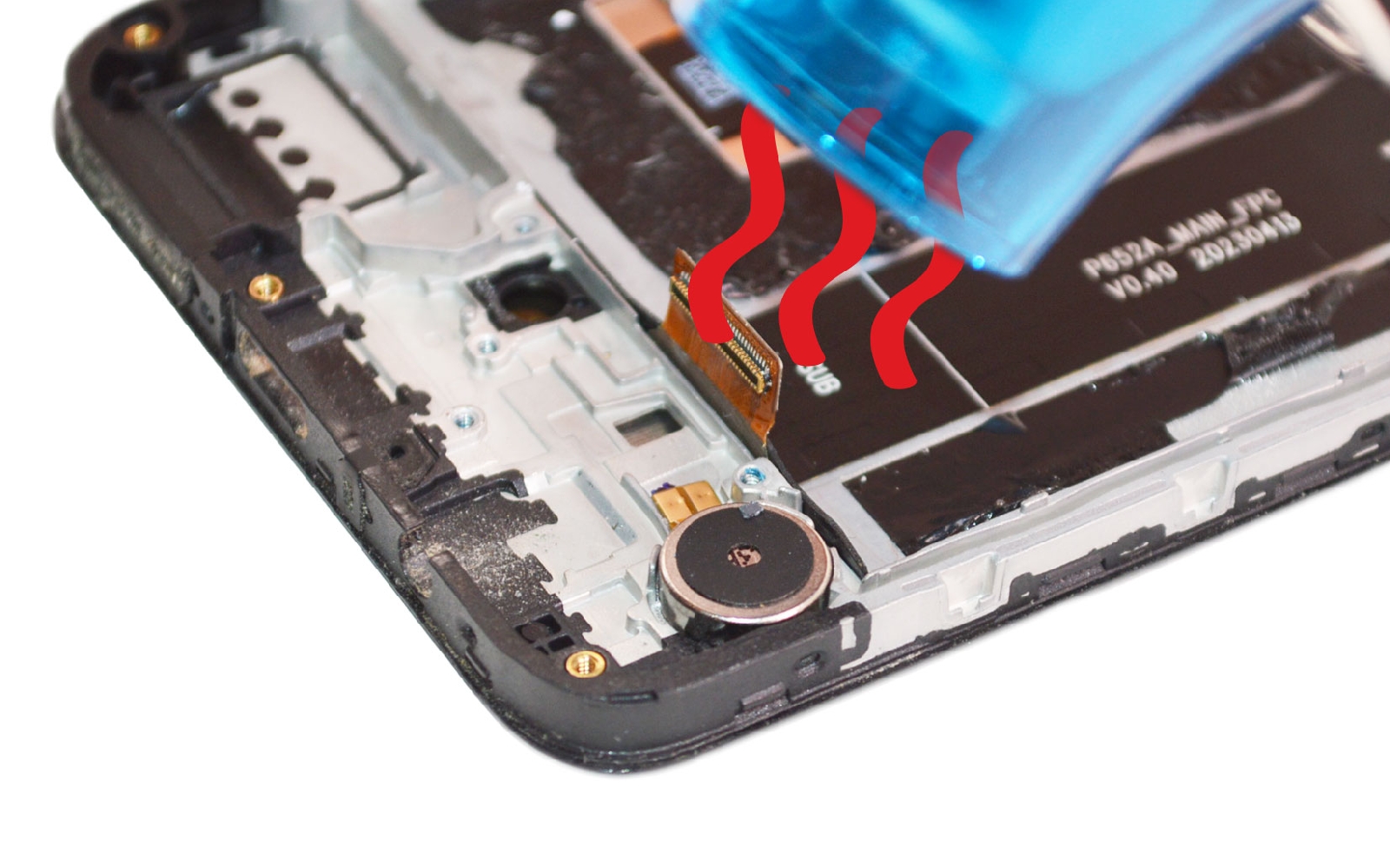 Comment remplacer le bloc écran sur Moto G84 photo 2