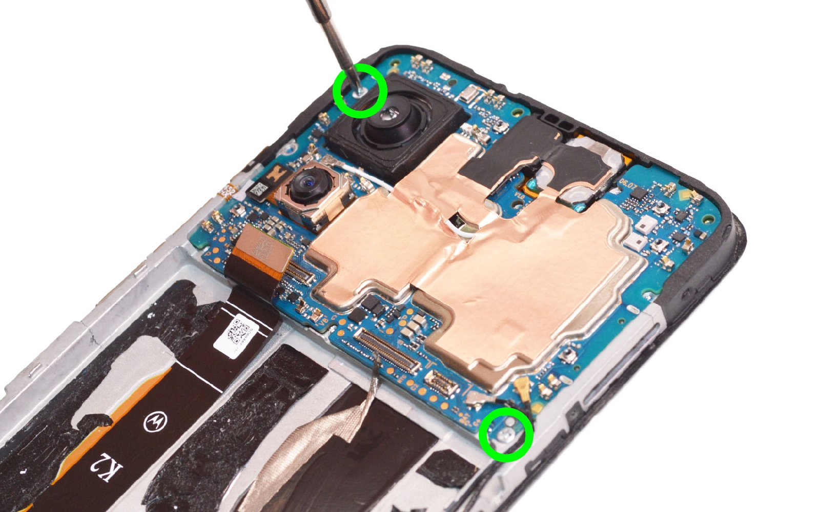 Comment remplacer le bloc écran sur Moto G84 photo 1