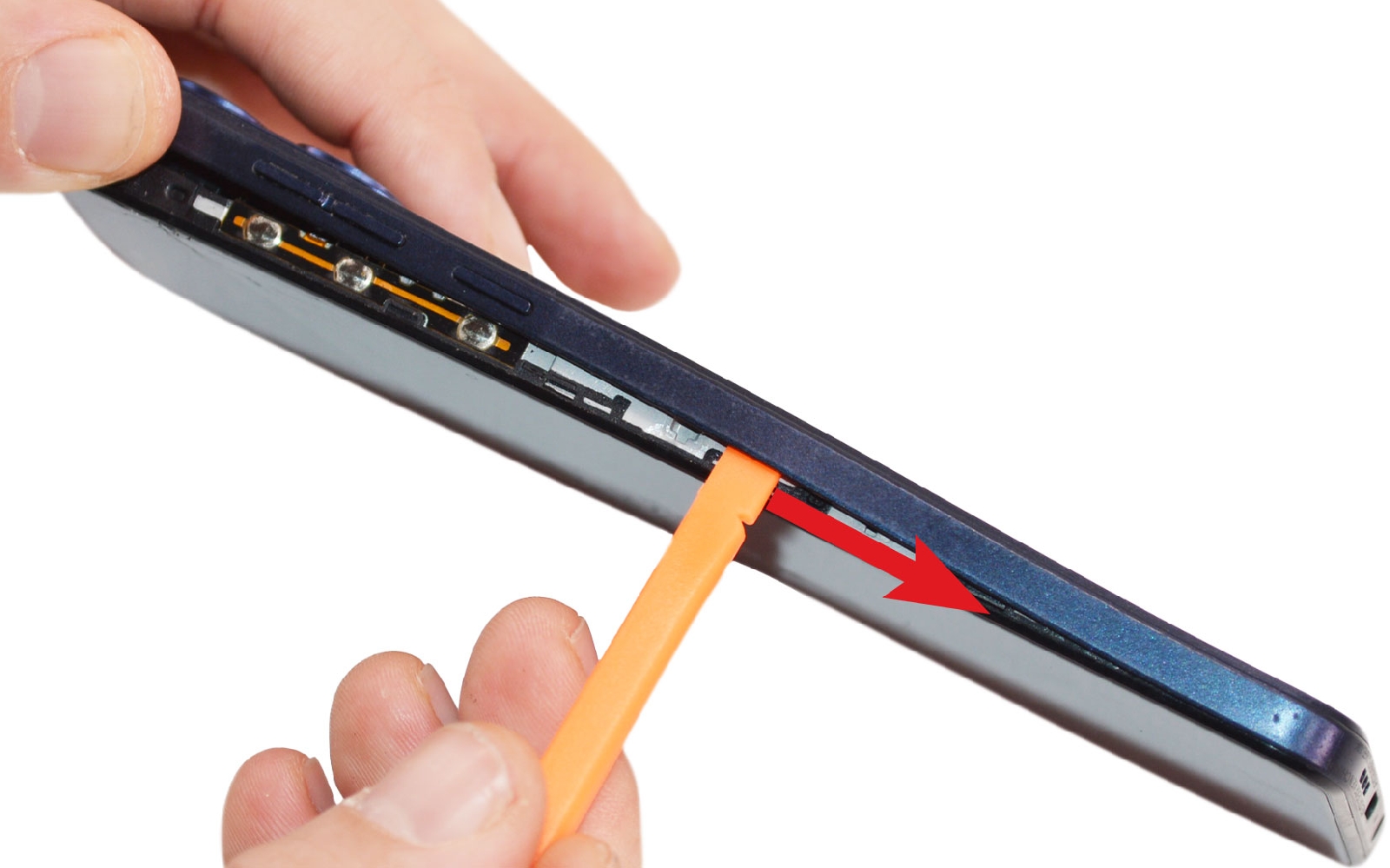 Comment changer le connecteur de charge sur Moto G84 photo 3