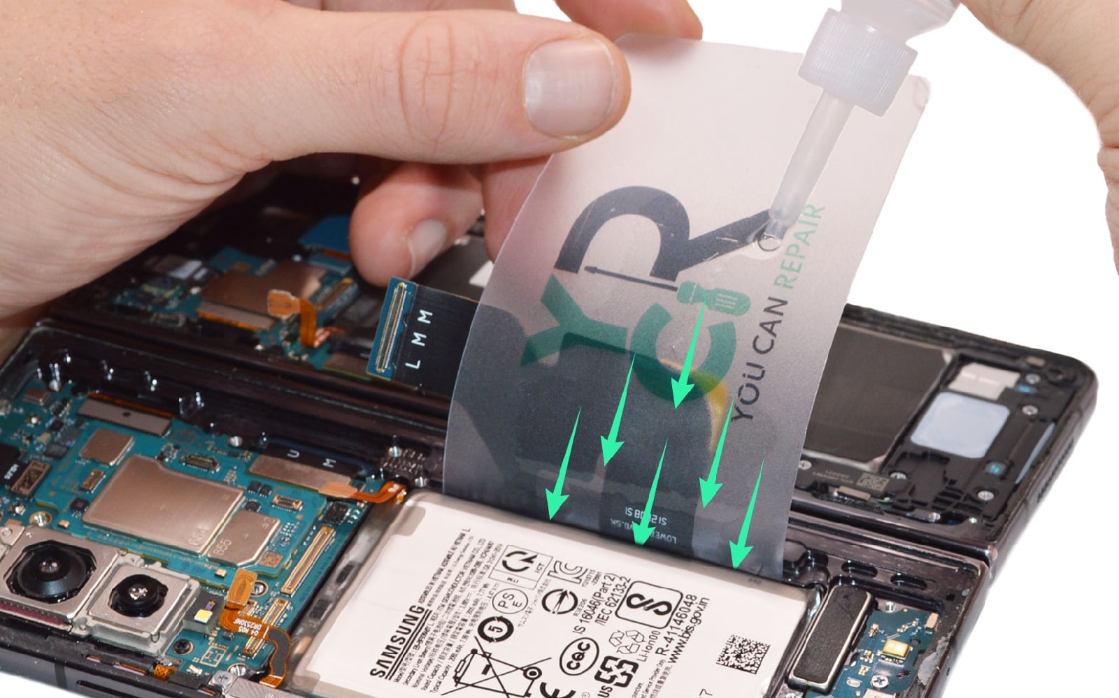 Comment changer la batterie principale sur Galaxy Z Fold4 photo 1