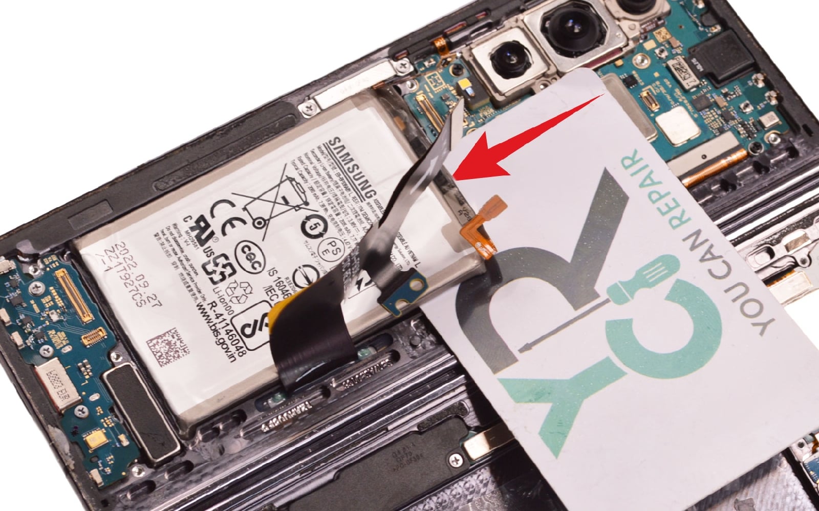 Comment changer la batterie principale sur Galaxy Z Fold4 photo 4