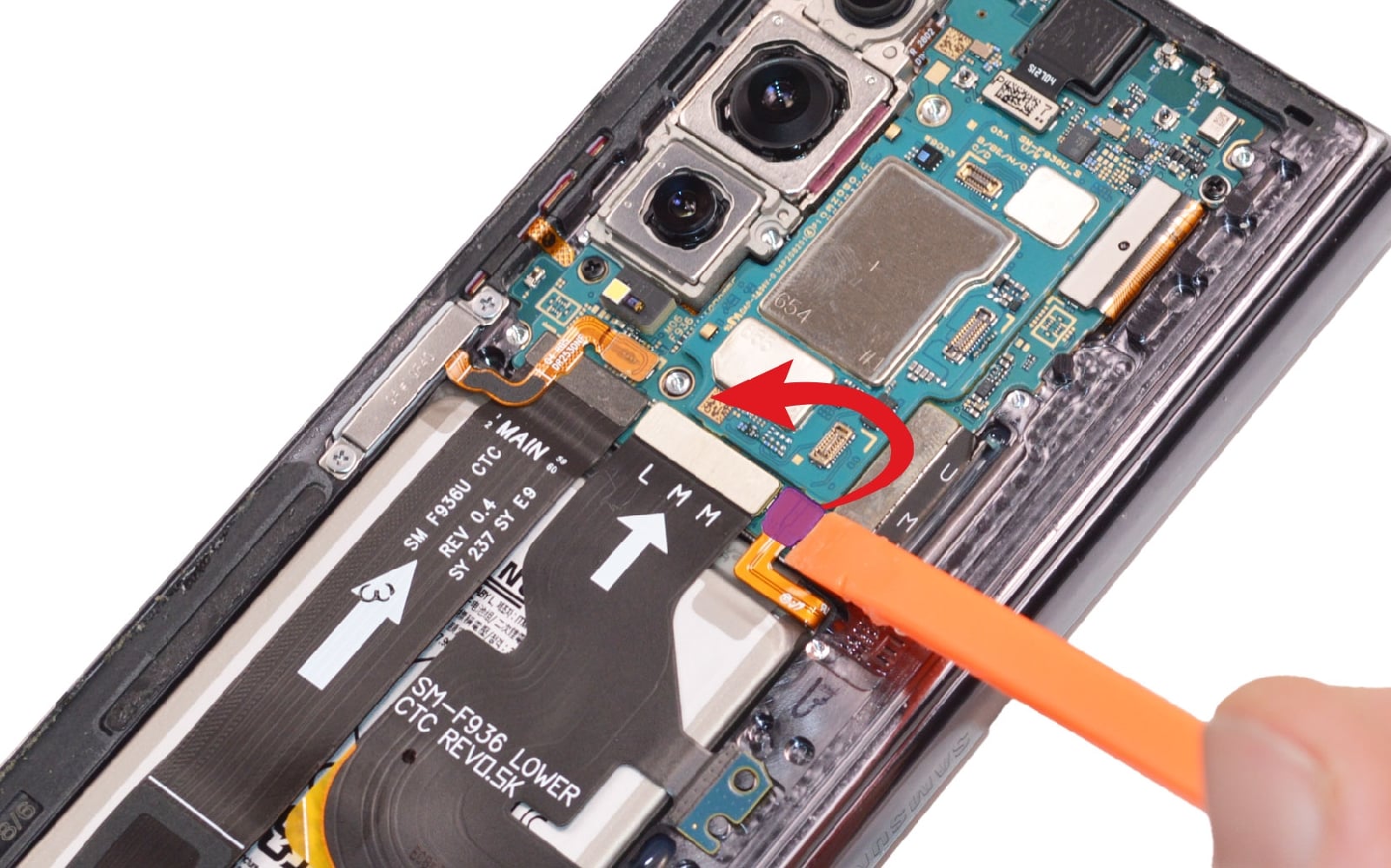 Comment changer la batterie principale sur Galaxy Z Fold4 photo 1