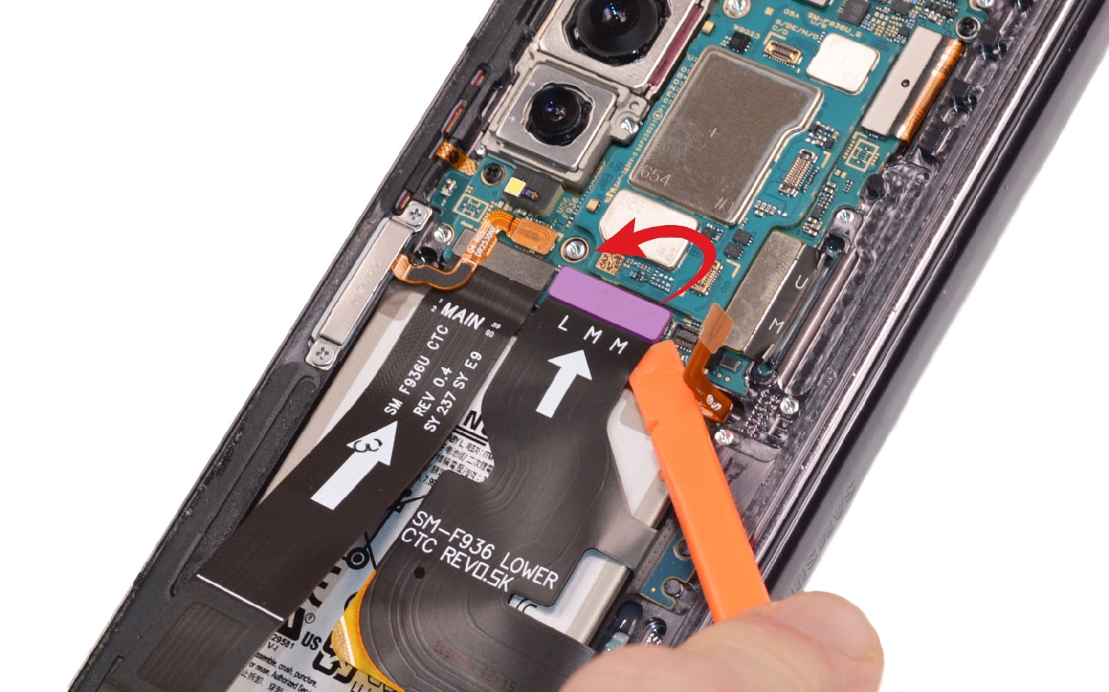 Comment changer la batterie principale sur Galaxy Z Fold4 photo 2