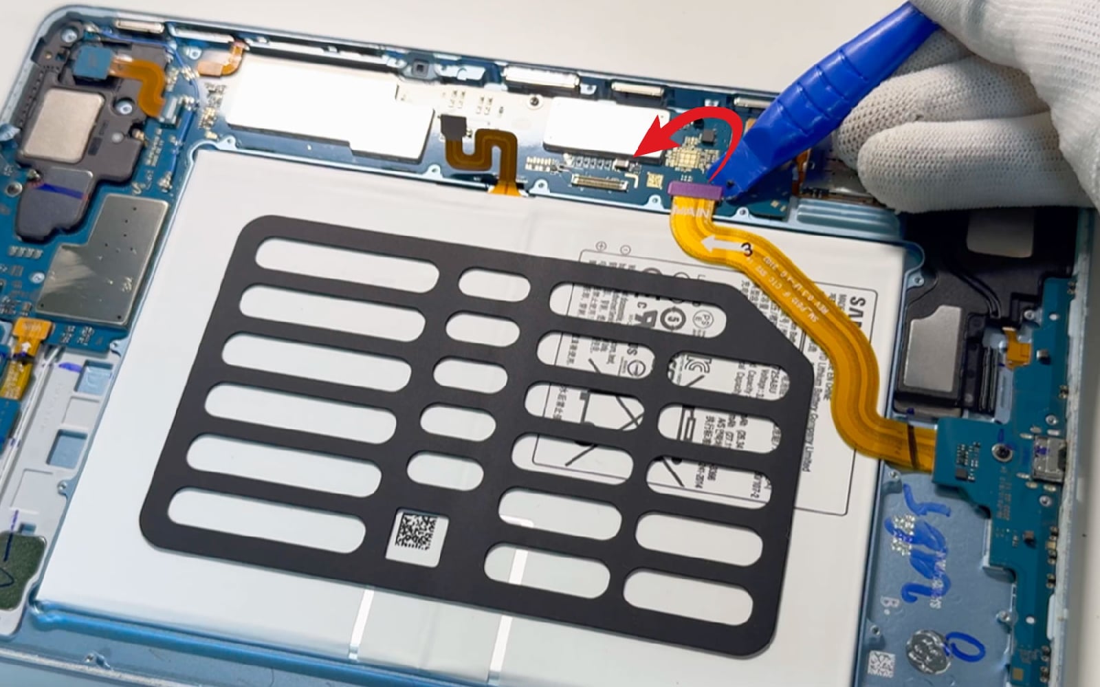 Comment changer la batterie sur Galaxy Tab S6 Lite 10-4 (SM-P610-SM-P615) photo 1