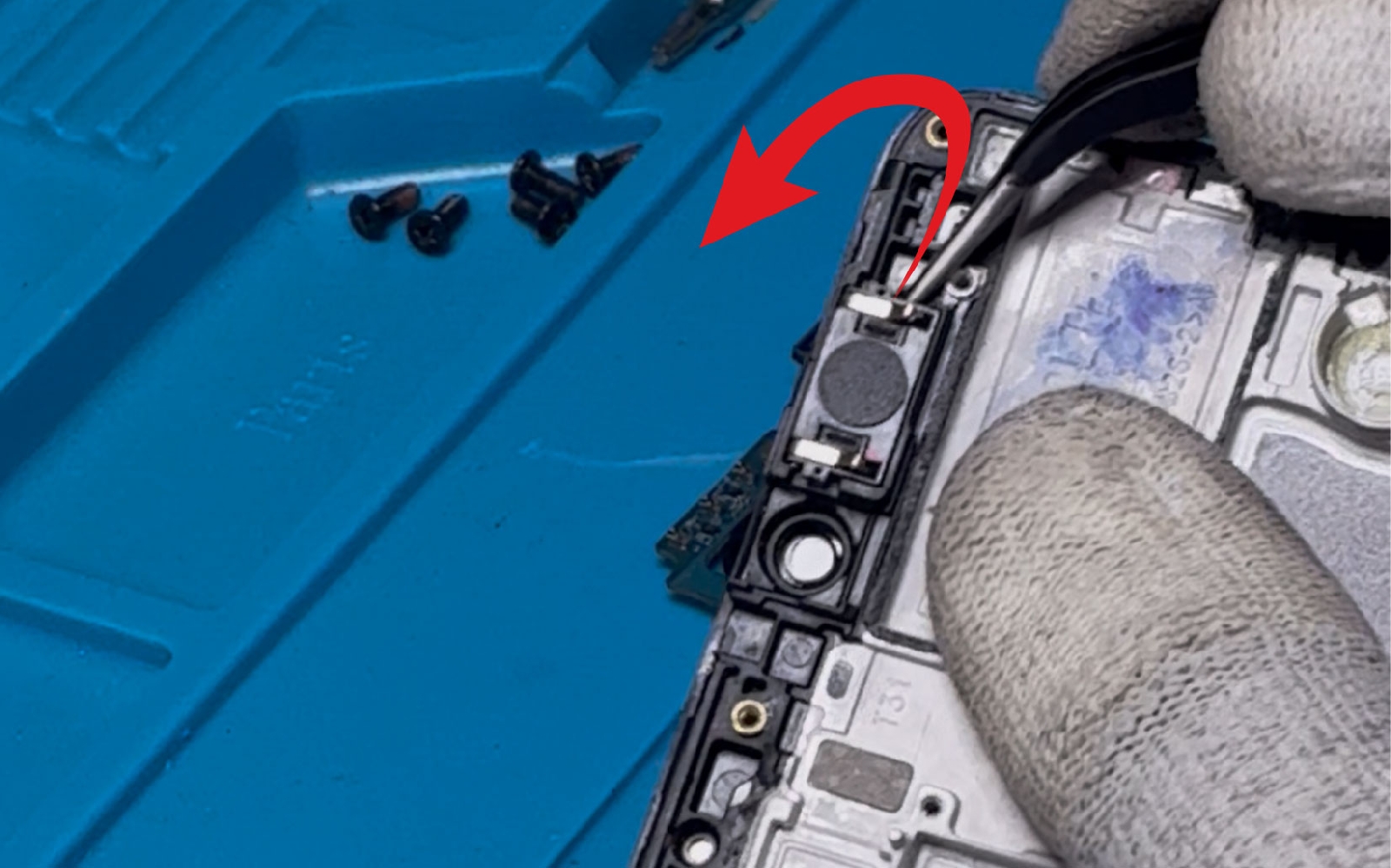 Comment remplacer le bloc écran sur Galaxy A22 photo 3