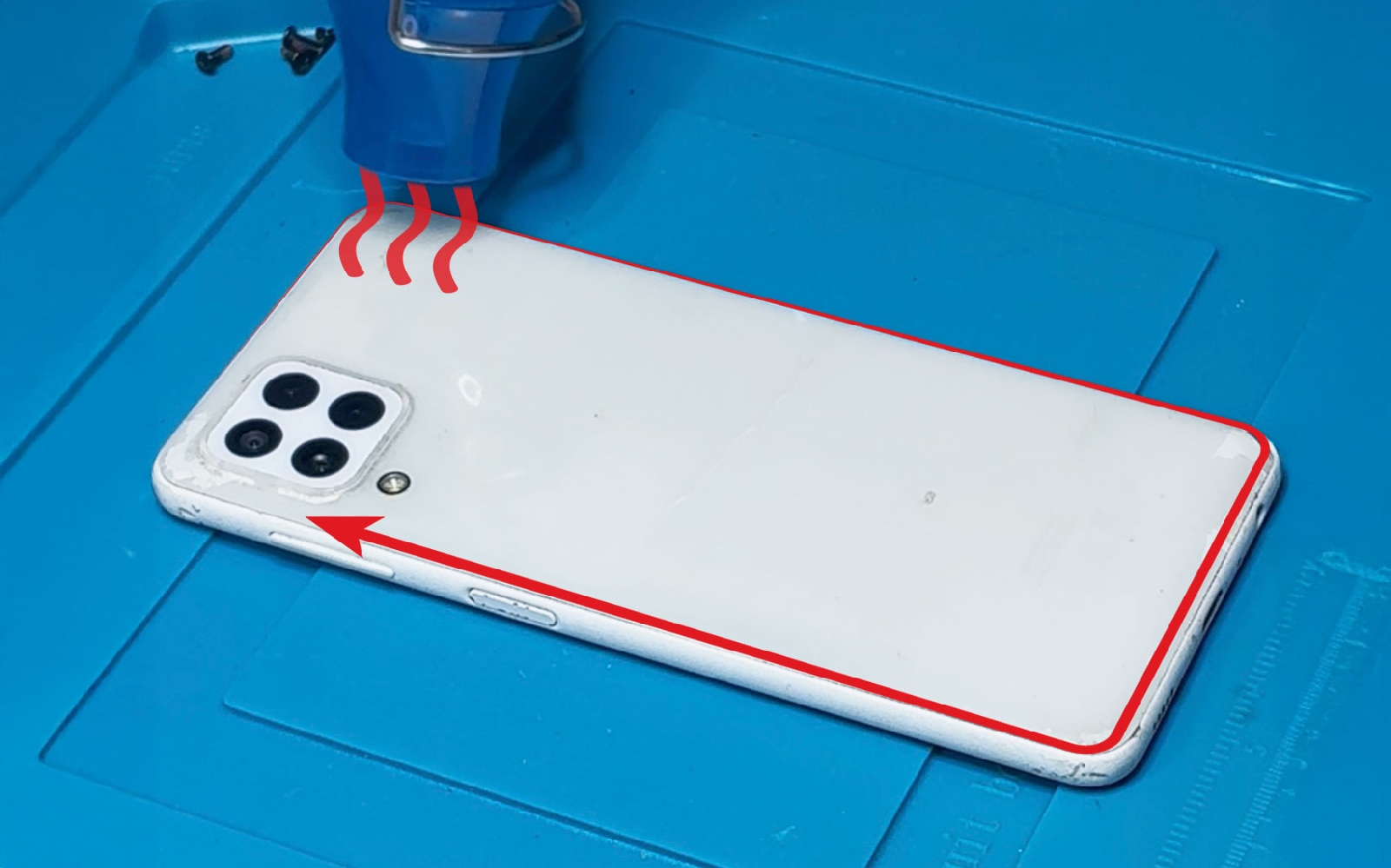 Comment changer le connecteur de charge  sur Galaxy A22 photo 1